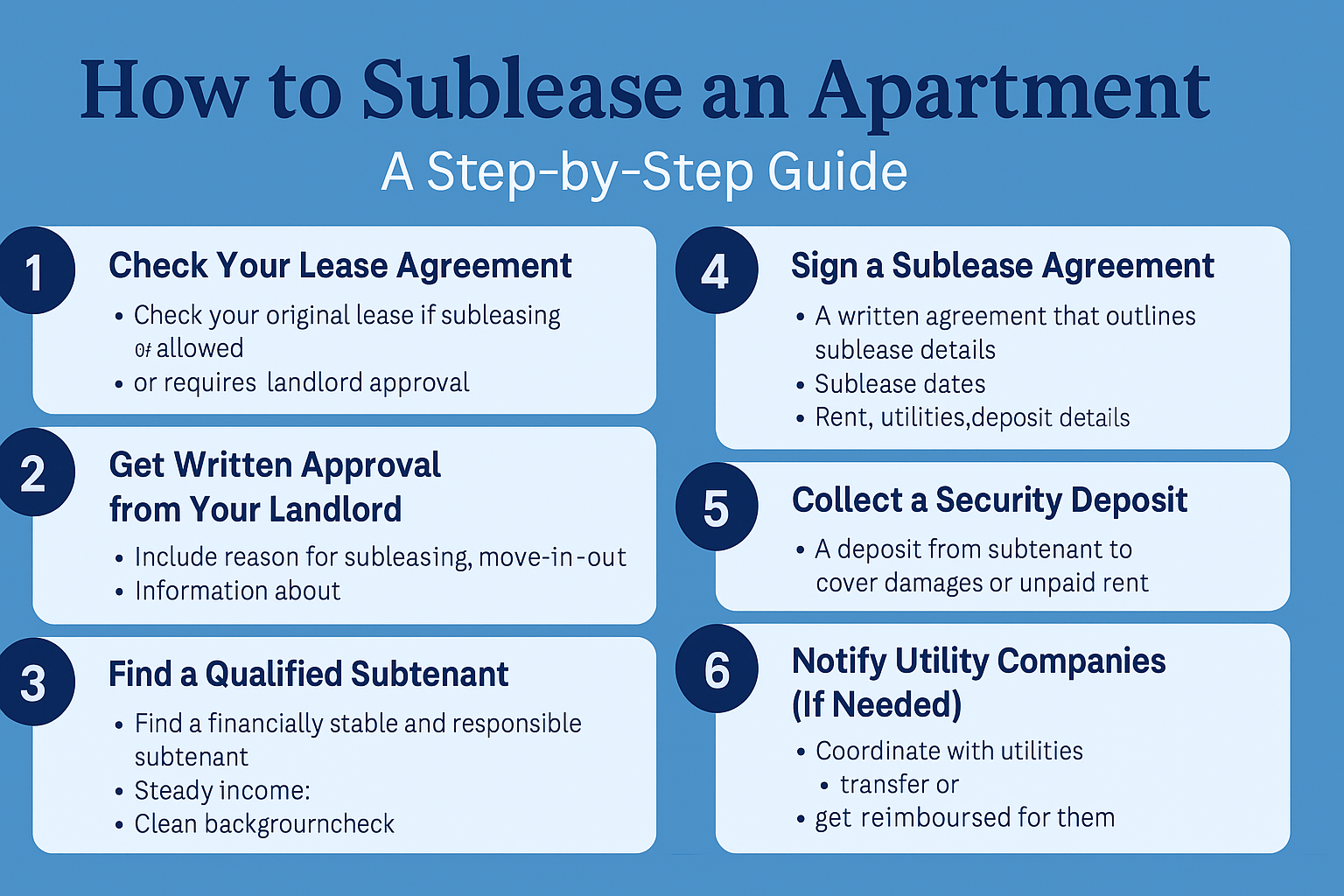 How to sublease an apartment | What is a sublease | Sublease meaning 